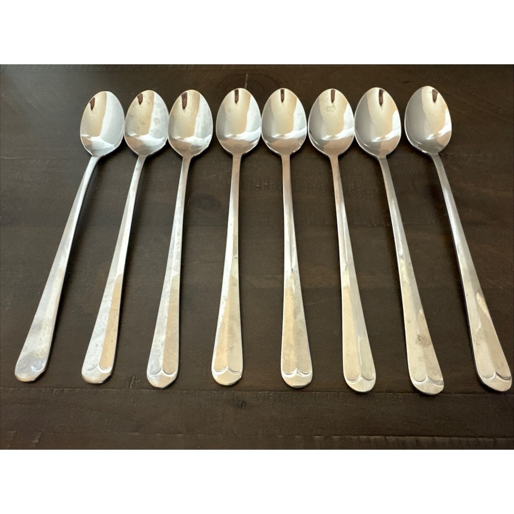 Wallace Kensington Ice Tea Spoons 8 pcs 18-8 SS MCM